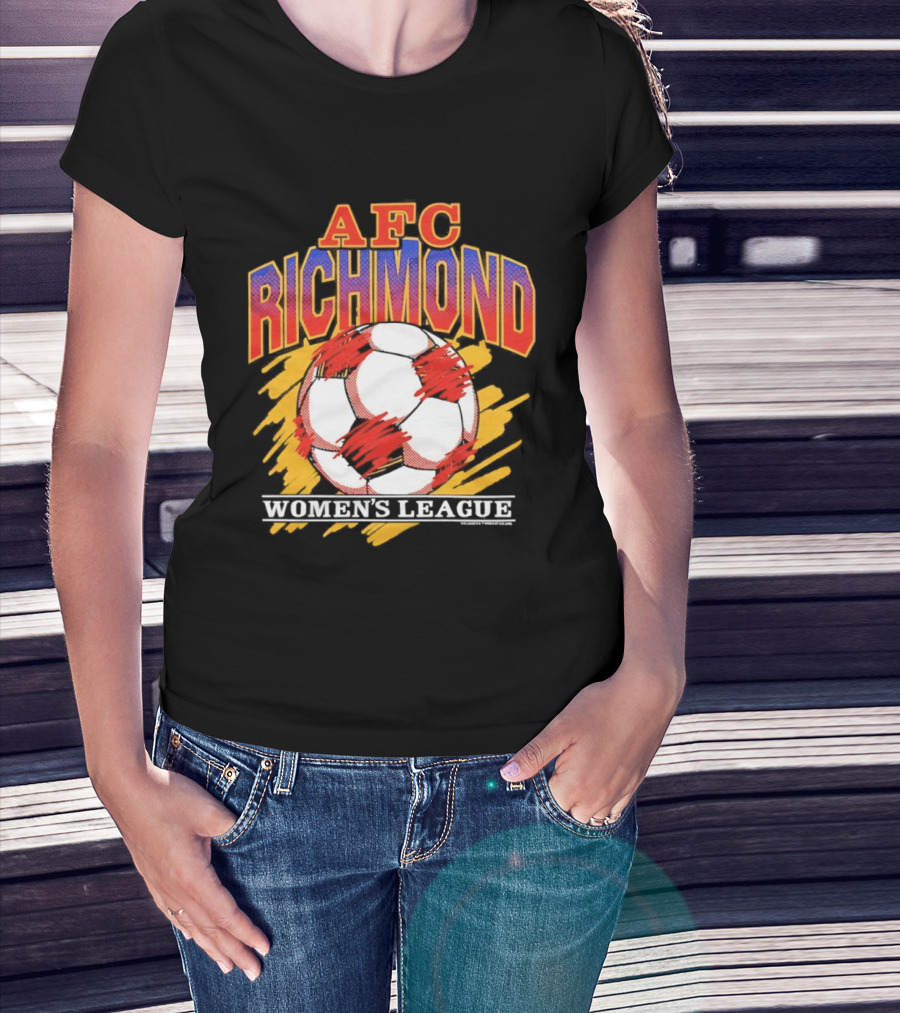 Ted Lasso AFC Richmond Women's League Soccer Ball T-Shirt