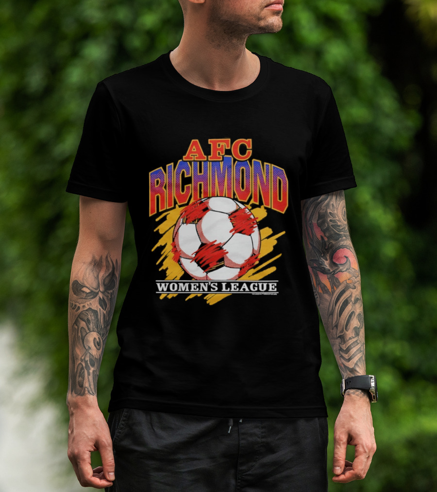 Ted Lasso AFC Richmond Women's League Soccer Ball T-Shirt