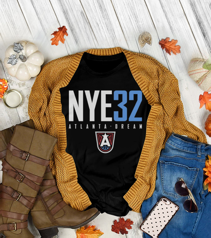 Aaliyah Nye 32 Atlanta Dream WNBA 2026 T-Shirt