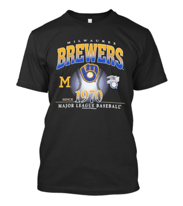 Milwaukee Brewers 1970 Major League Baseball M T-Shirt