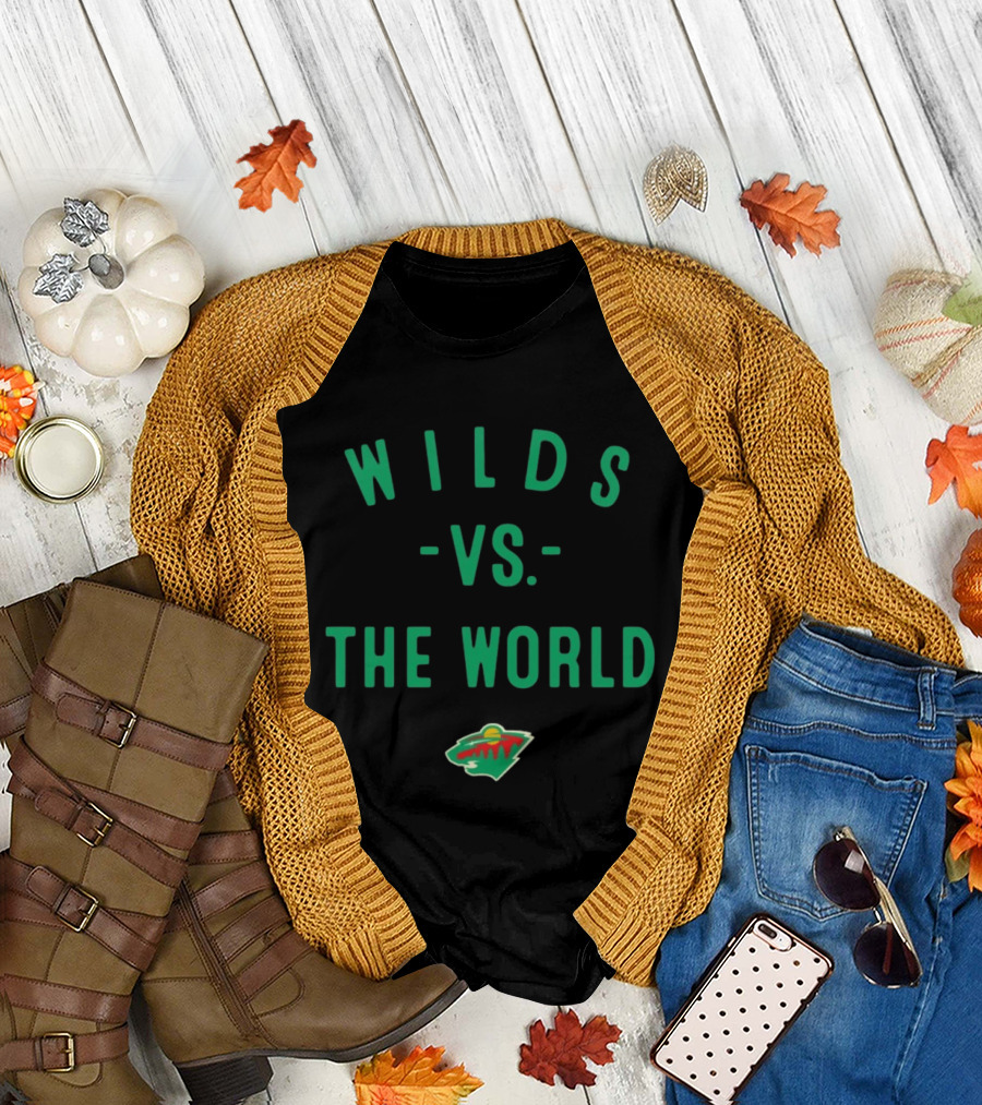 Wilds Vs The World Minnesota Wild NHL 2026 T-Shirt