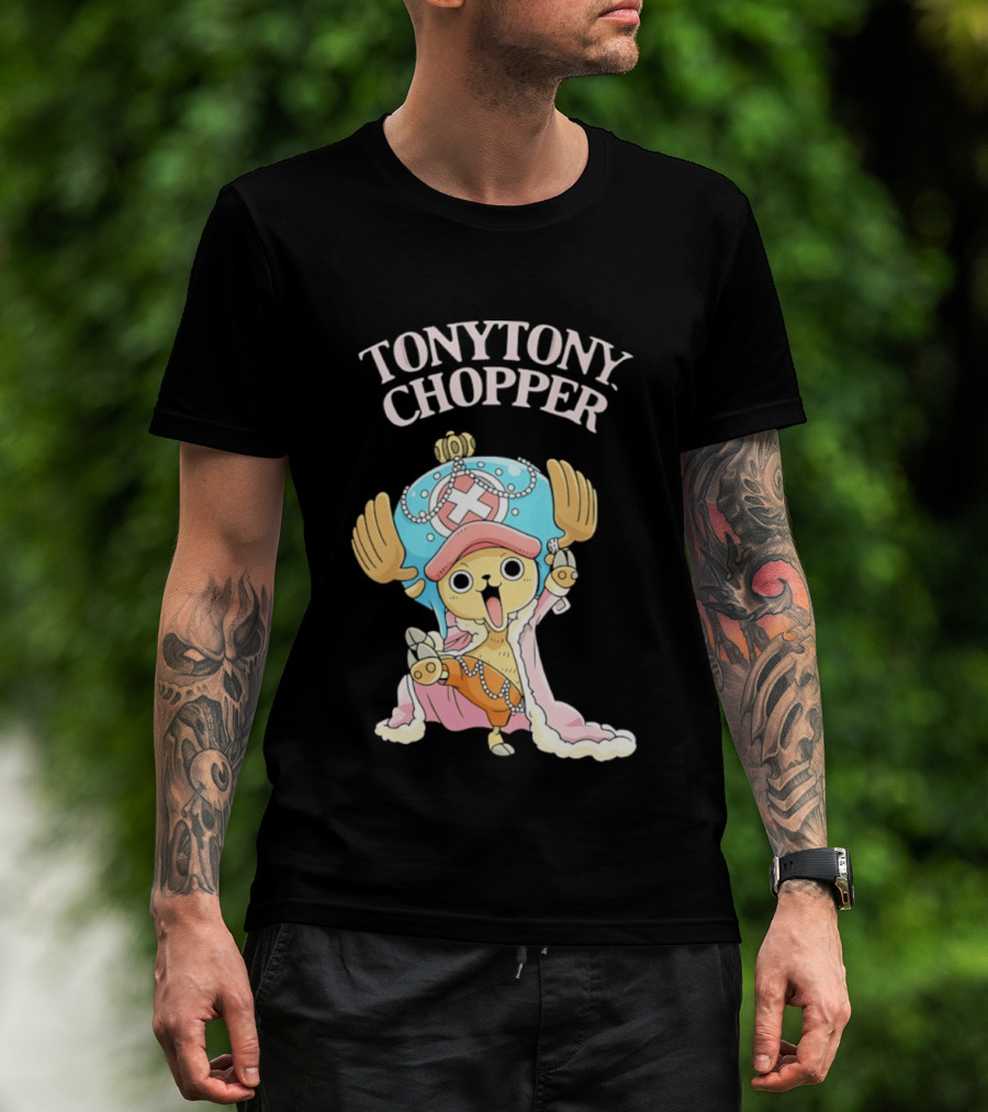 Tony Tony Chopper One Piece Anime Manga Character Fan T-Shirt