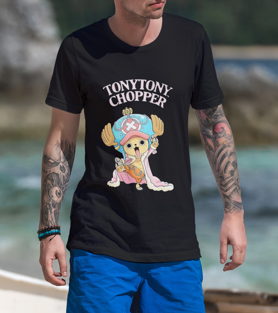 Tony Tony Chopper One Piece Anime Manga Character Fan T-Shirt
