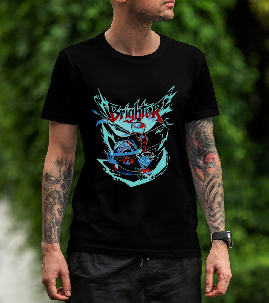 Brighter Vox Vincent Blue And Red T-Shirt