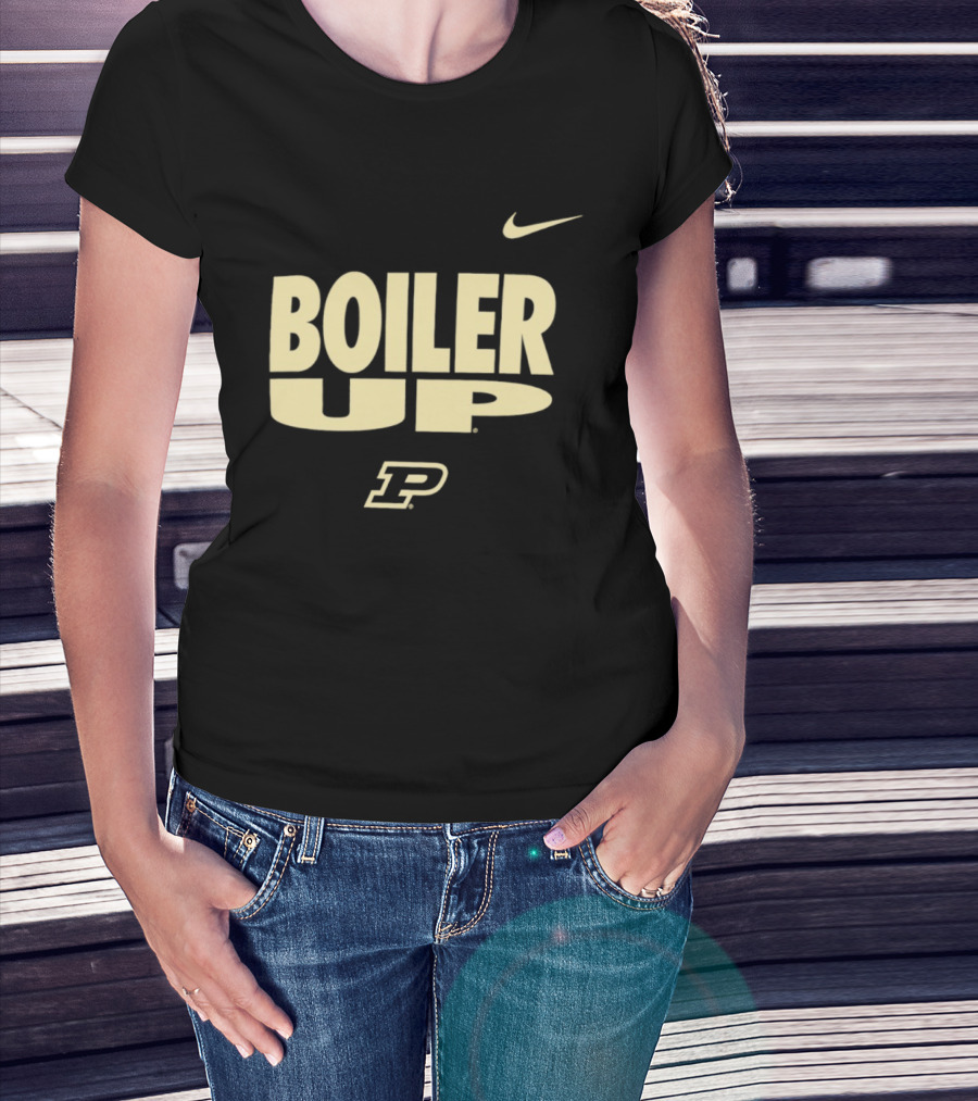 Purdue Boilermakers Boiler Up Nike P T-Shirt