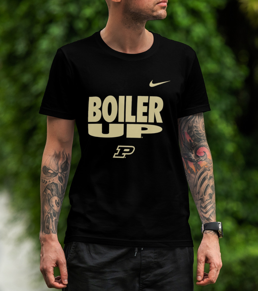 Purdue Boilermakers Boiler Up Nike P T-Shirt