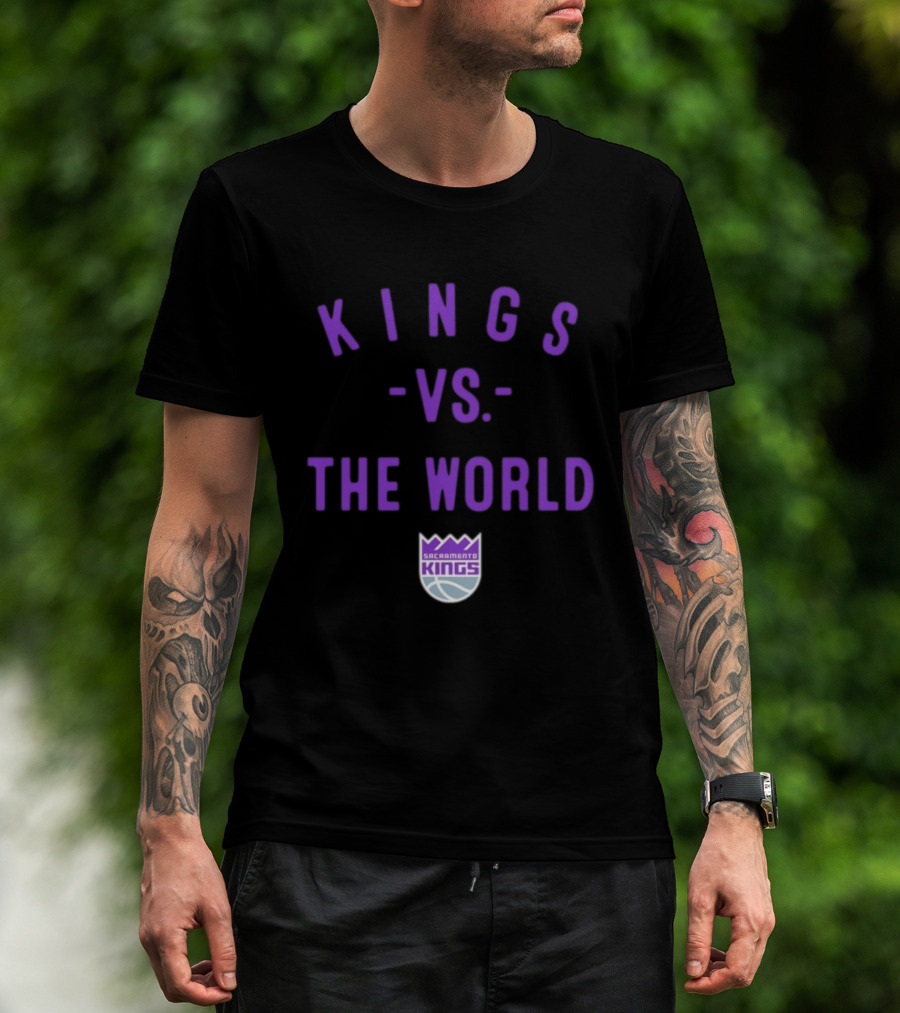 Sacramento Kings Vs The World NBA 2026 Nowbes T-Shirt