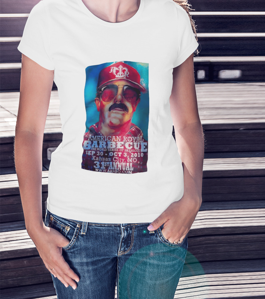 Dale Earnhardt American Royal Barbecue 2010 Kansas City Sep 30 Oct 3 31st Annual T-Shirt