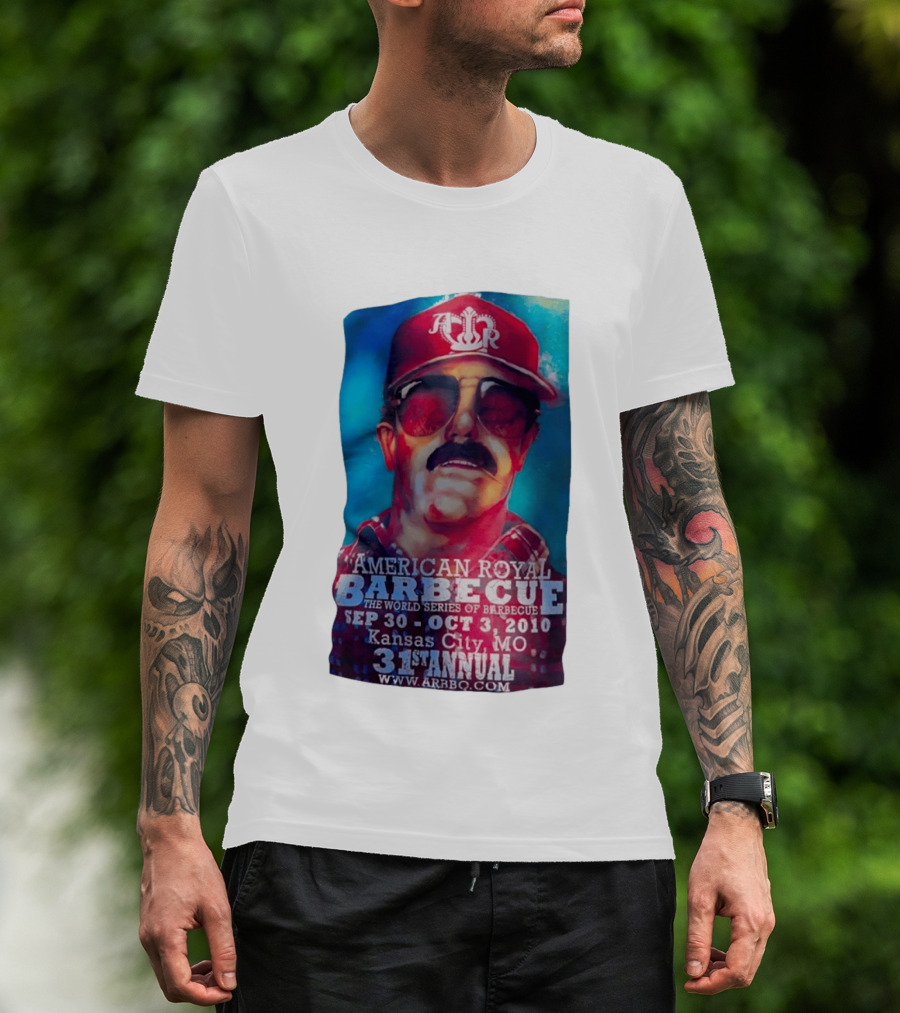 Dale Earnhardt American Royal Barbecue 2010 Kansas City Sep 30 Oct 3 31st Annual T-Shirt