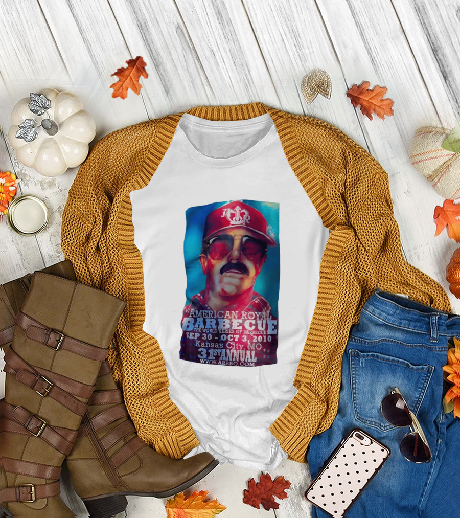 Dale Earnhardt American Royal Barbecue 2010 Kansas City Sep 30 Oct 3 31st Annual T-Shirt