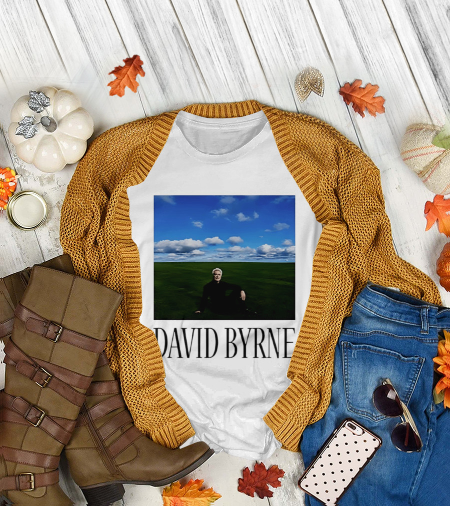 David Byrne Windows Wallpaper Meme T-Shirt