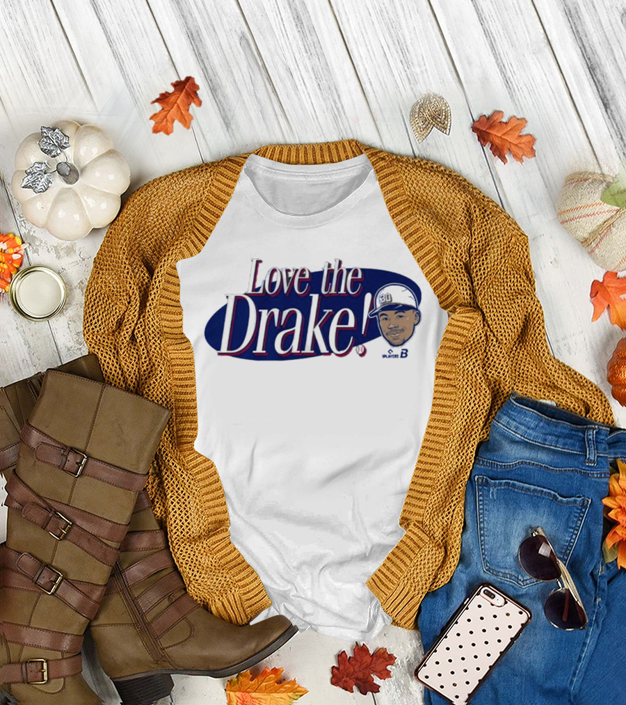 Love The Drake Text With Baseball Cap T-Shirt