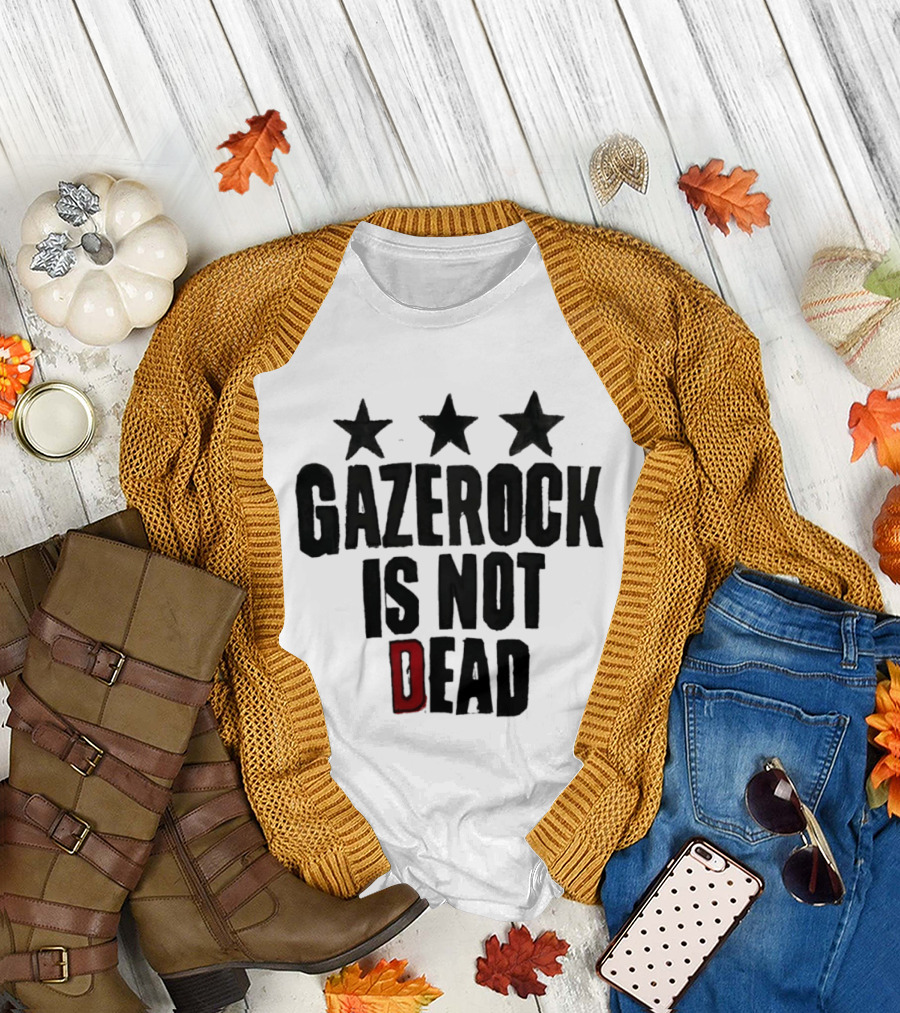 Gazerock Is Not Dead Stars T-Shirt