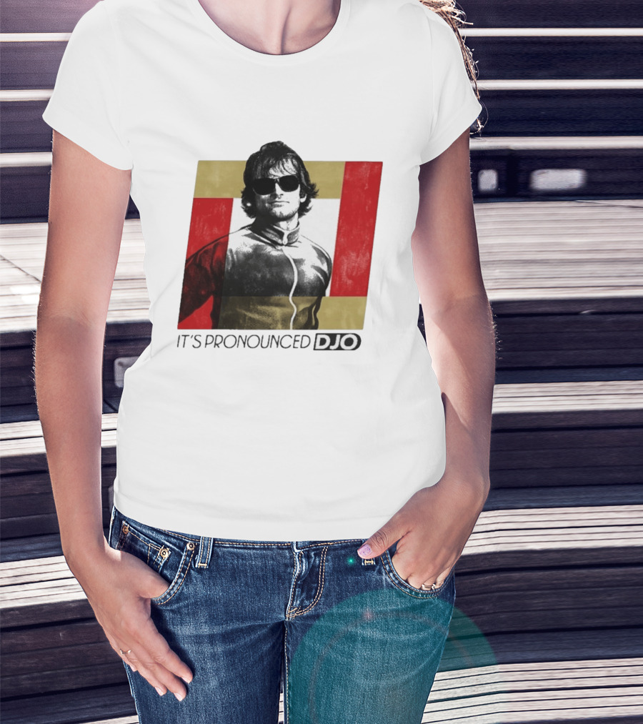 It's Pronounced Djo With Retro Style Sunglasses T-Shirt