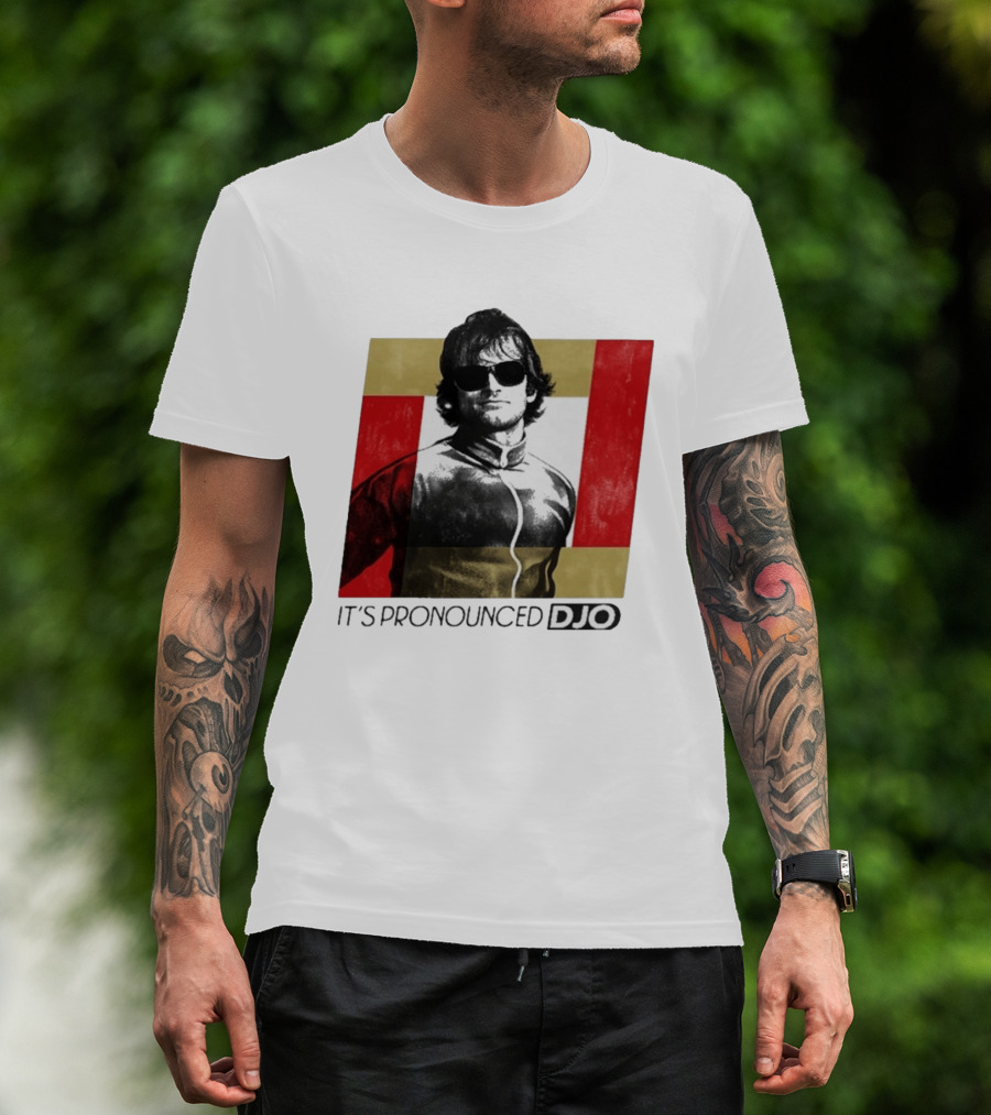 It's Pronounced Djo With Retro Style Sunglasses T-Shirt