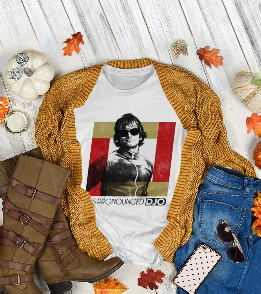 It's Pronounced Djo With Retro Style Sunglasses T-Shirt