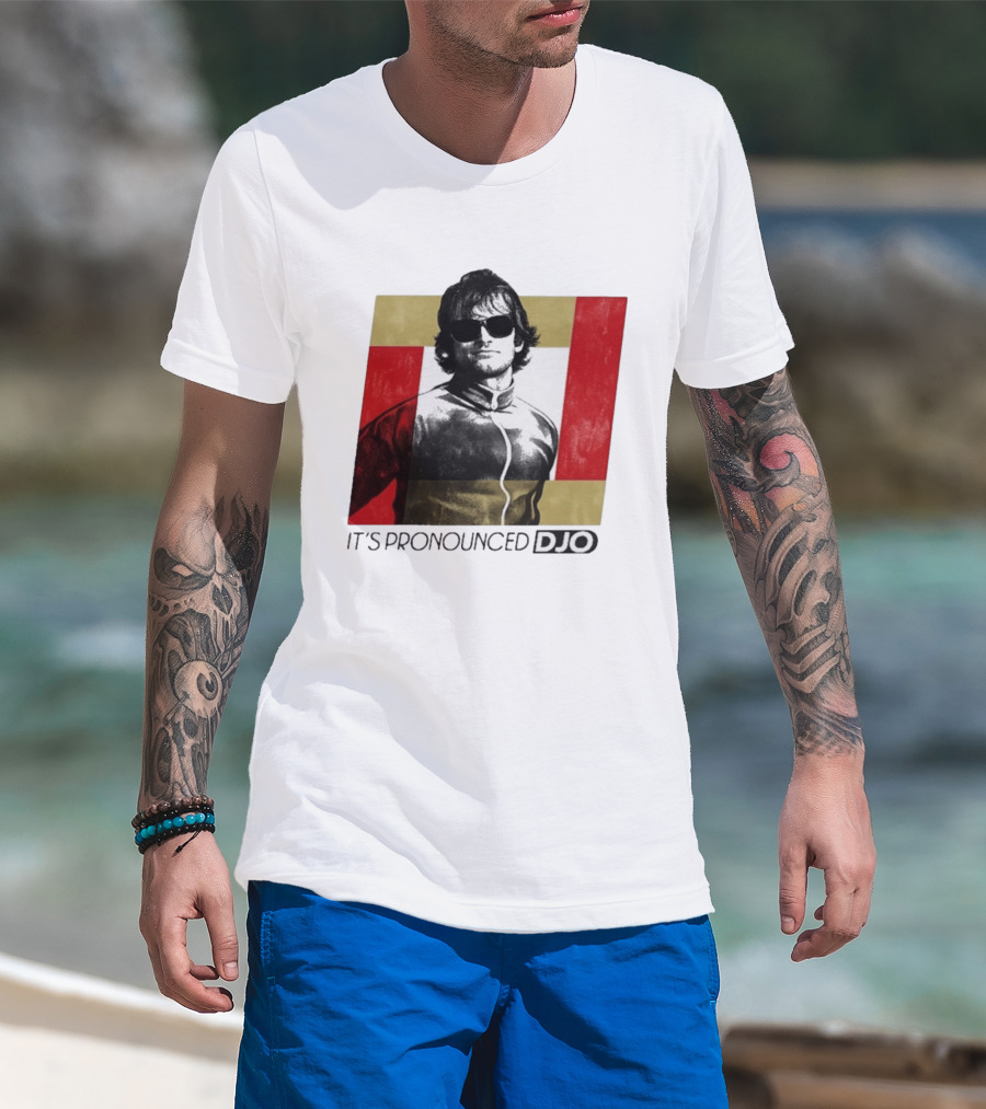 It's Pronounced Djo With Retro Style Sunglasses T-Shirt