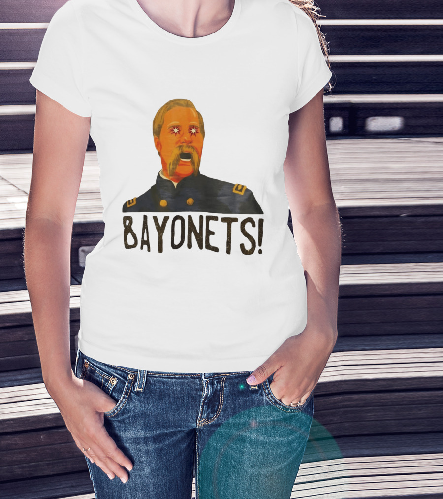 Bayonets Joshua Chamberlain Gettysburg Civil War T-Shirt