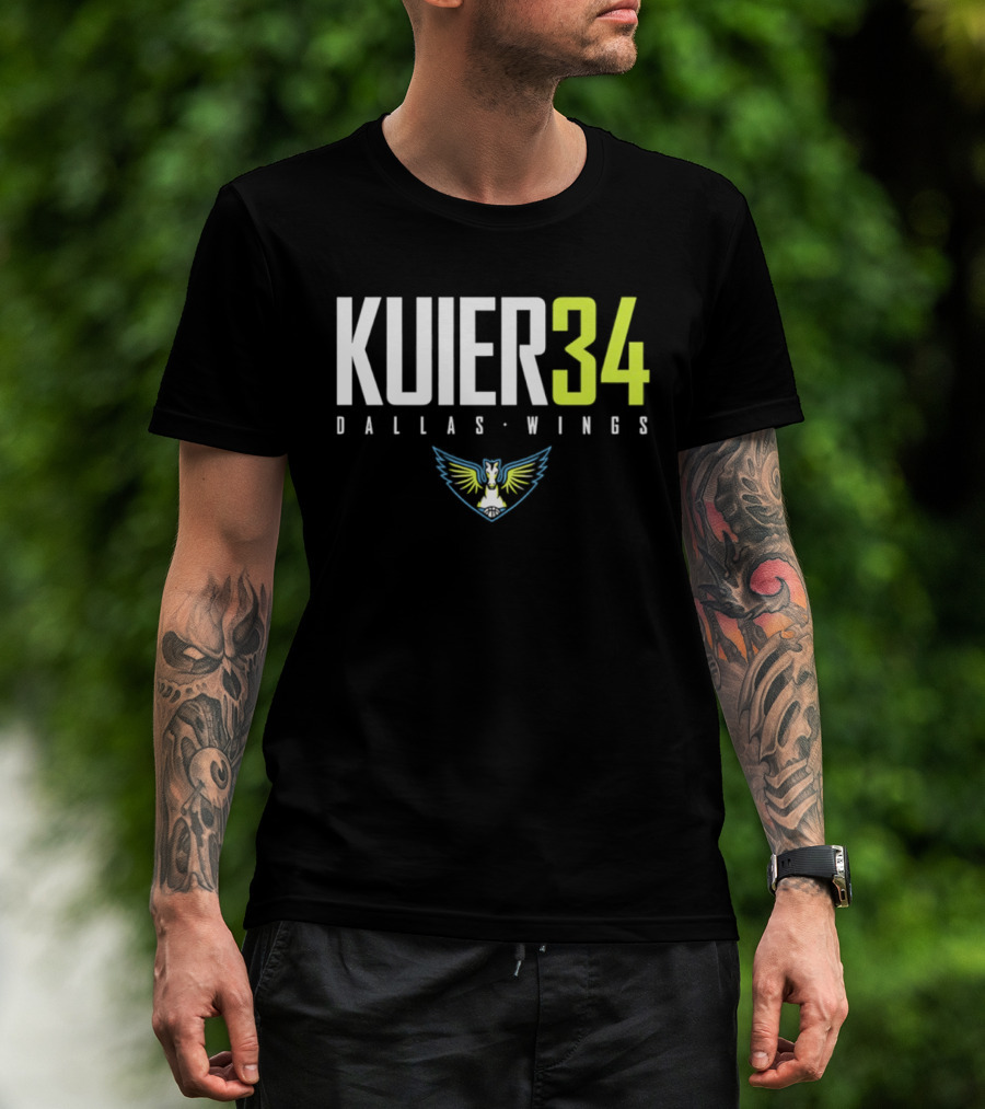 Kuier 34 Dallas Wings 2026 WNBA T-Shirt