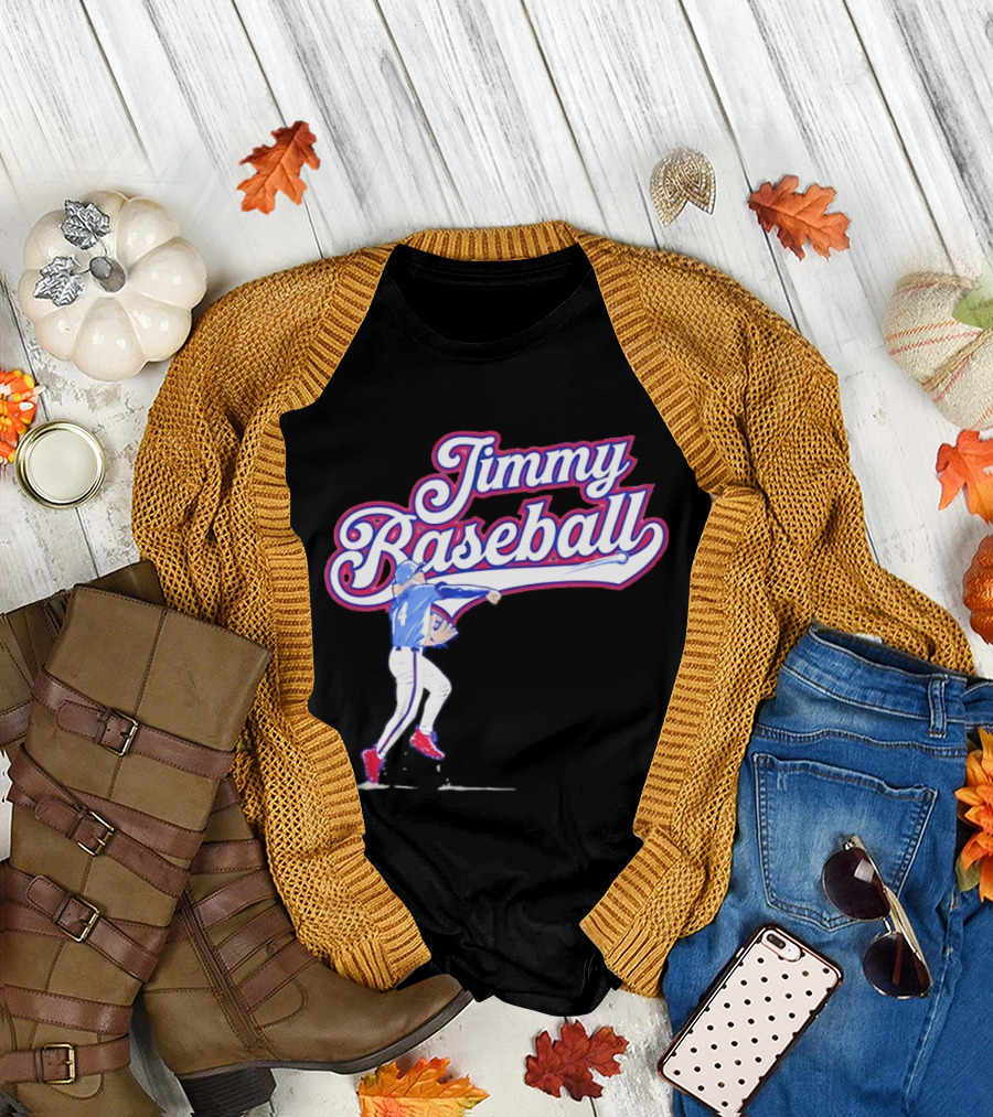 Jimmy Baseball Atlanta Braves MLB Season 2026 Jim Jarvis T-Shirt