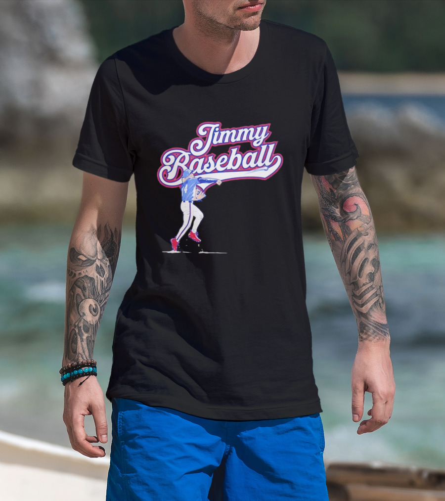 Jimmy Baseball Atlanta Braves MLB Season 2026 Jim Jarvis T-Shirt