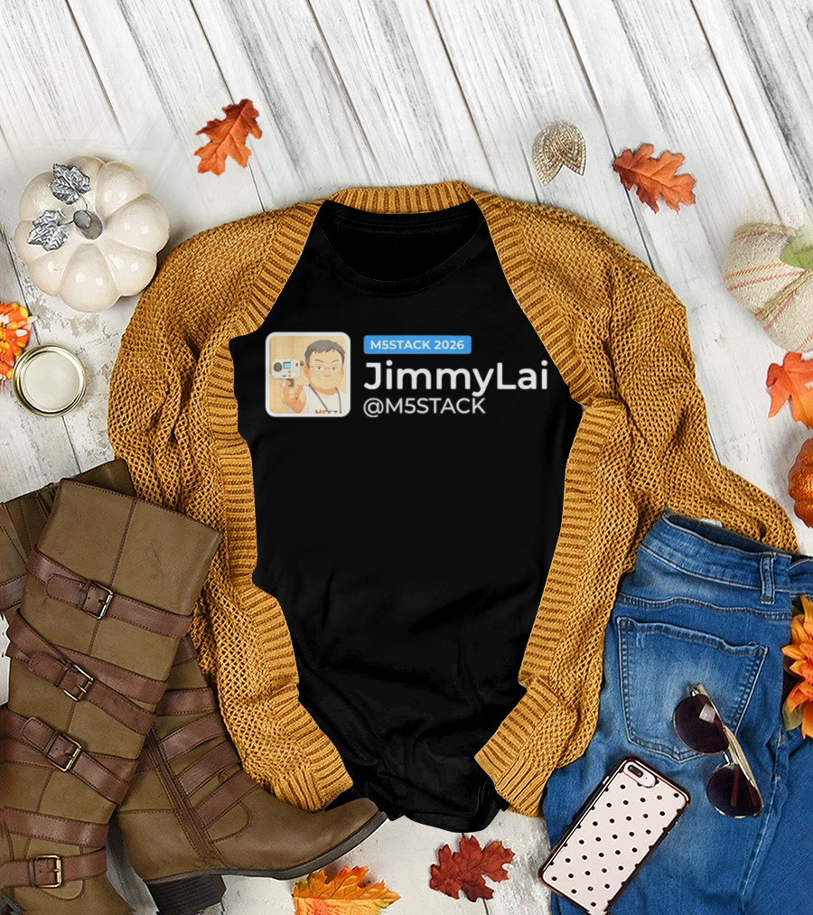 M5STACK 2026 Jimmy Lai M5Stack T-Shirt