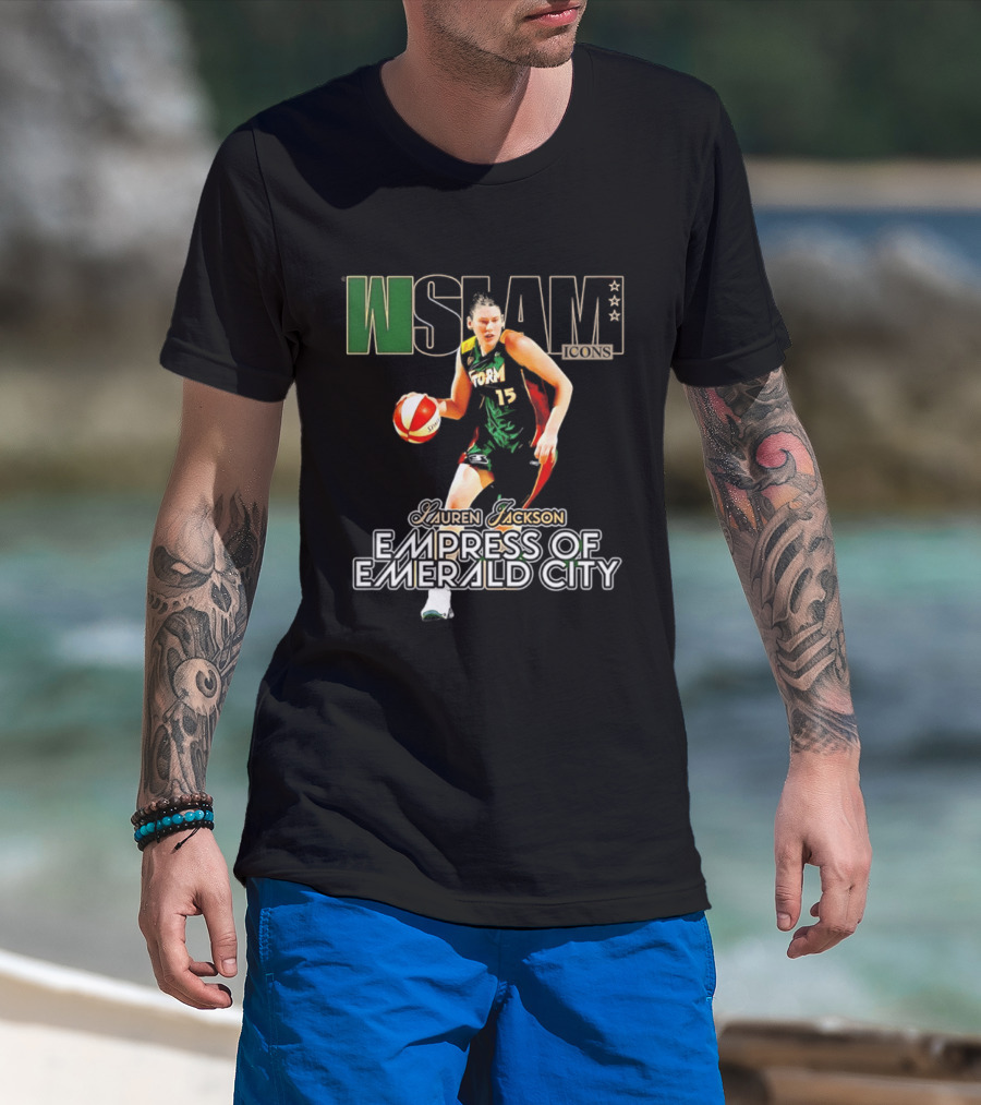 Lauren Jackson WSLAM Empress Of Emerald City T-Shirt