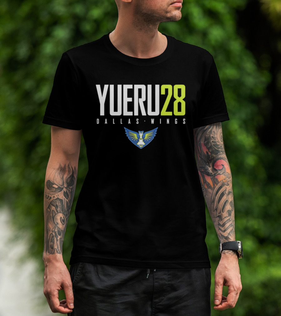 Yueru 28 Dallas Wings WNBA 2026 T-Shirt