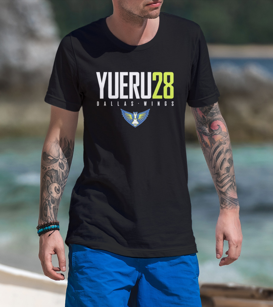 Yueru 28 Dallas Wings WNBA 2026 T-Shirt