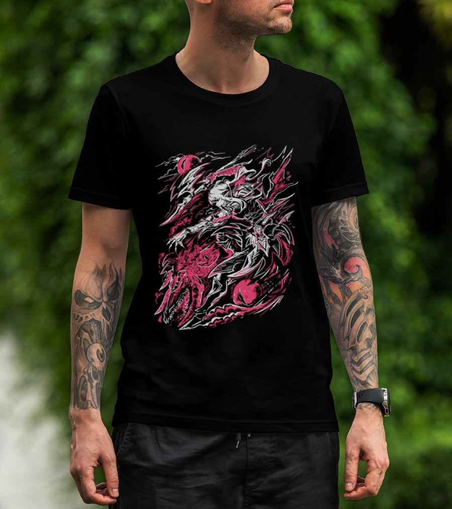 Dragon's Chosen Final Fantasy XIV Abstract Fantasy T-Shirt