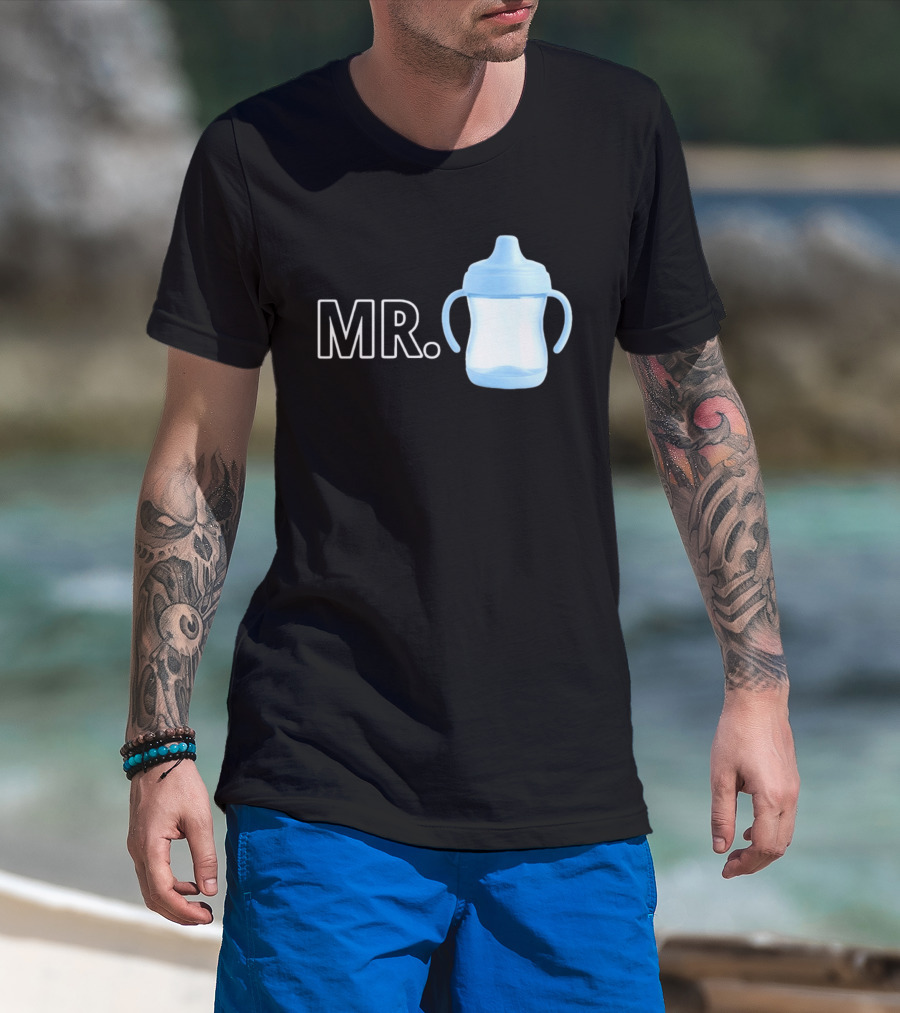 Mr. Sippy Baby Sippy Cup קרt T-Shirt