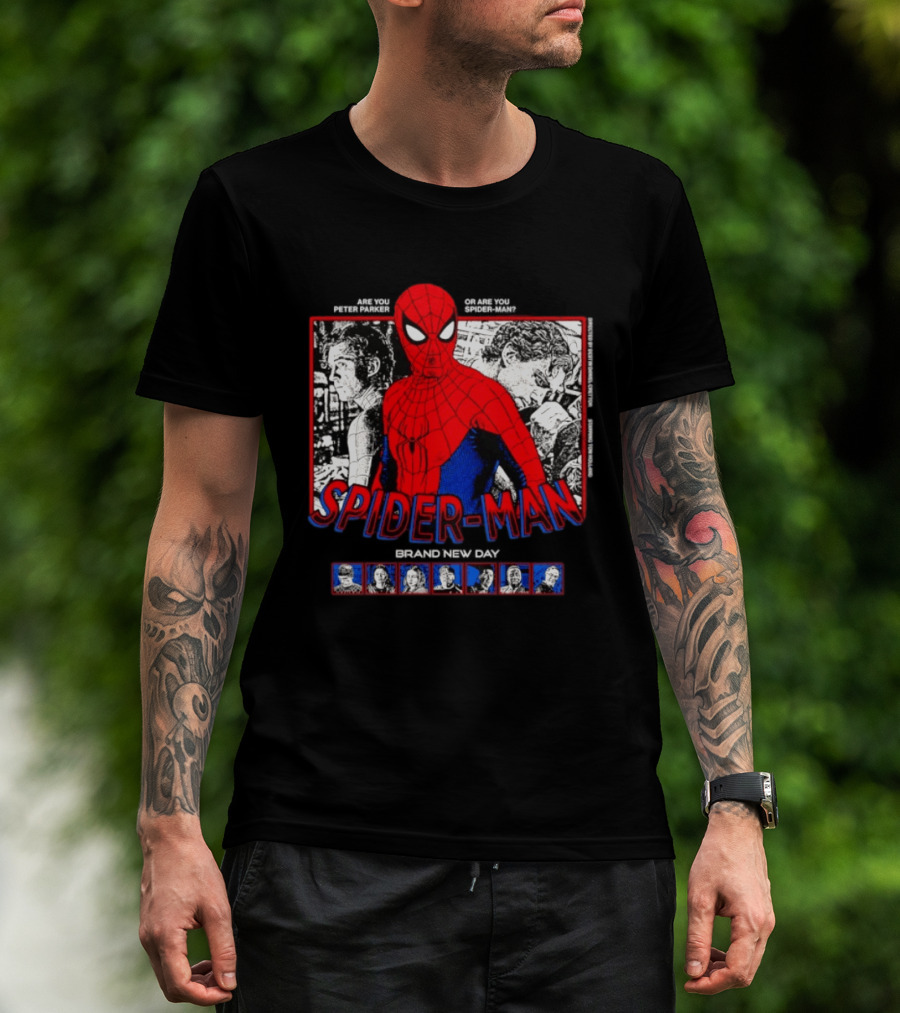 Spider Man Brand New Day Are You Peter Parker Or Are You Spider Man T-Shirt