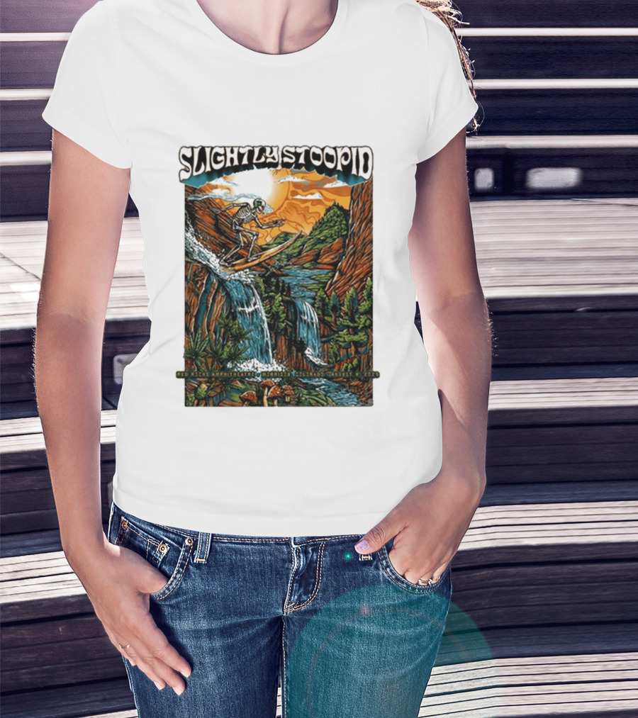 Slightly Stoopid Red Rocks Amphitheatre Morrison Colorado August 8 2026 T-Shirt