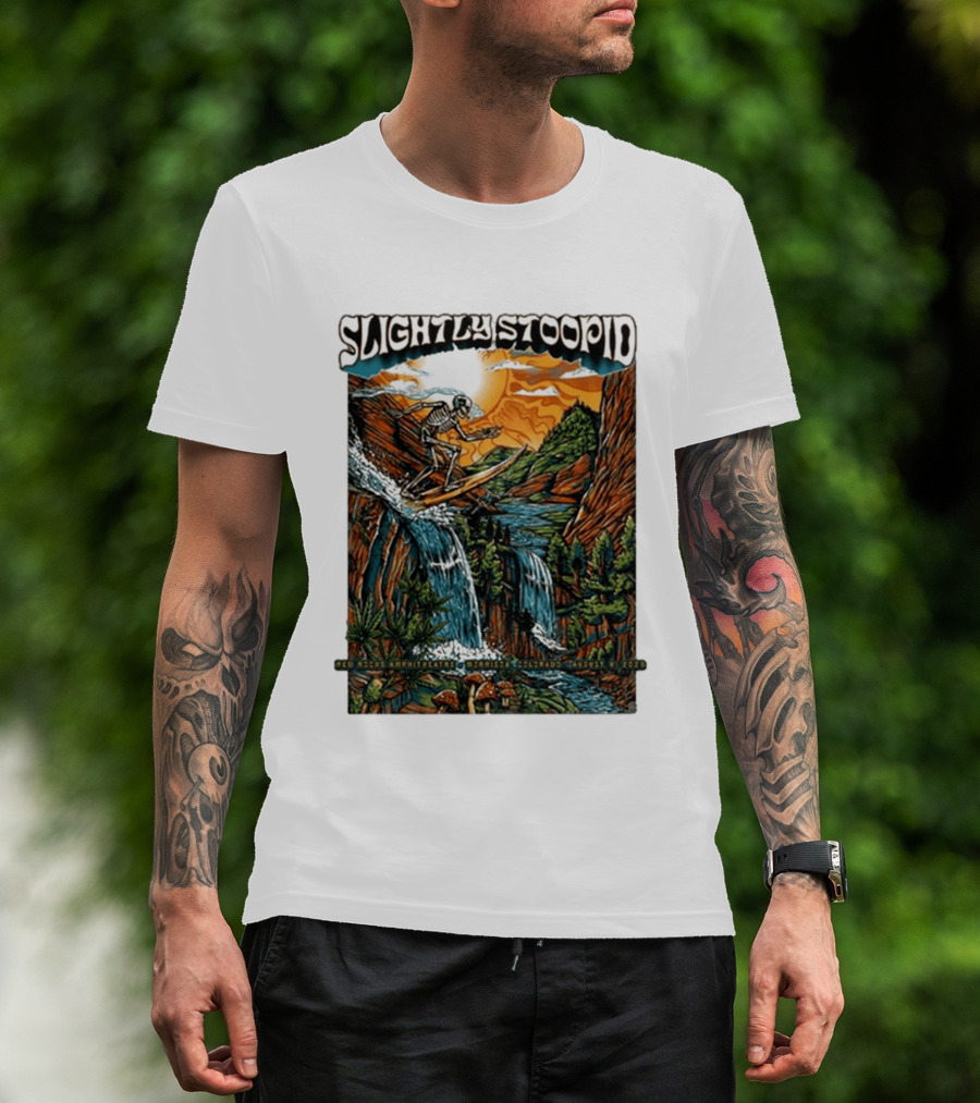 Slightly Stoopid Red Rocks Amphitheatre Morrison Colorado August 8 2026 T-Shirt