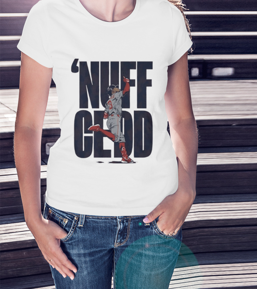 Nuff Cedd Ceddanne Rafaela Boston Baseball 2026 MLB Season T-Shirt