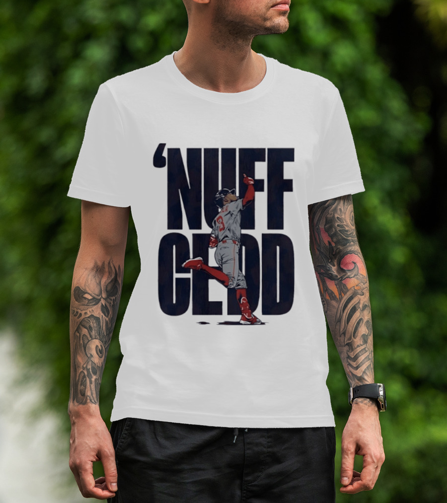 Nuff Cedd Ceddanne Rafaela Boston Baseball 2026 MLB Season T-Shirt