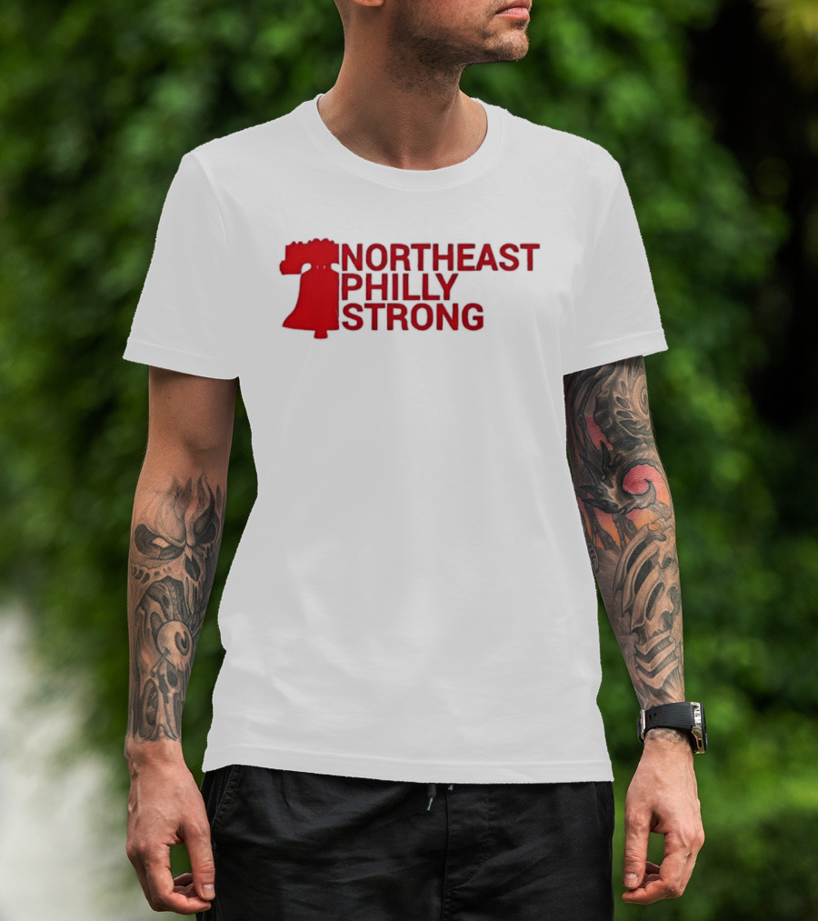 Northeast Philly Strong Liberty Bell T-Shirt