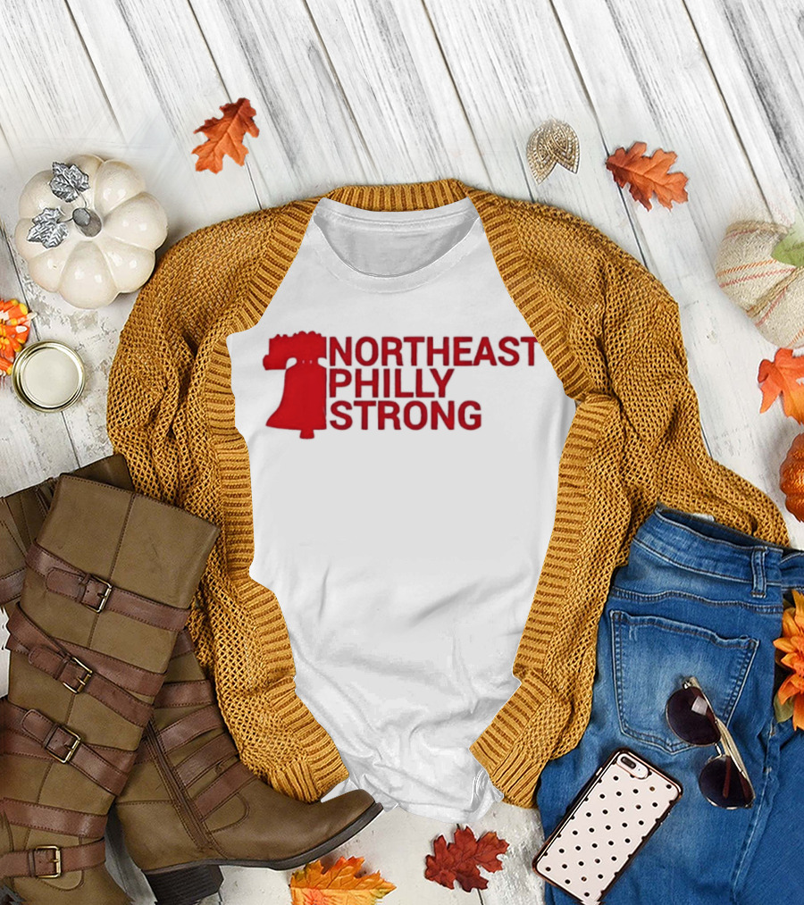 Northeast Philly Strong Liberty Bell T-Shirt