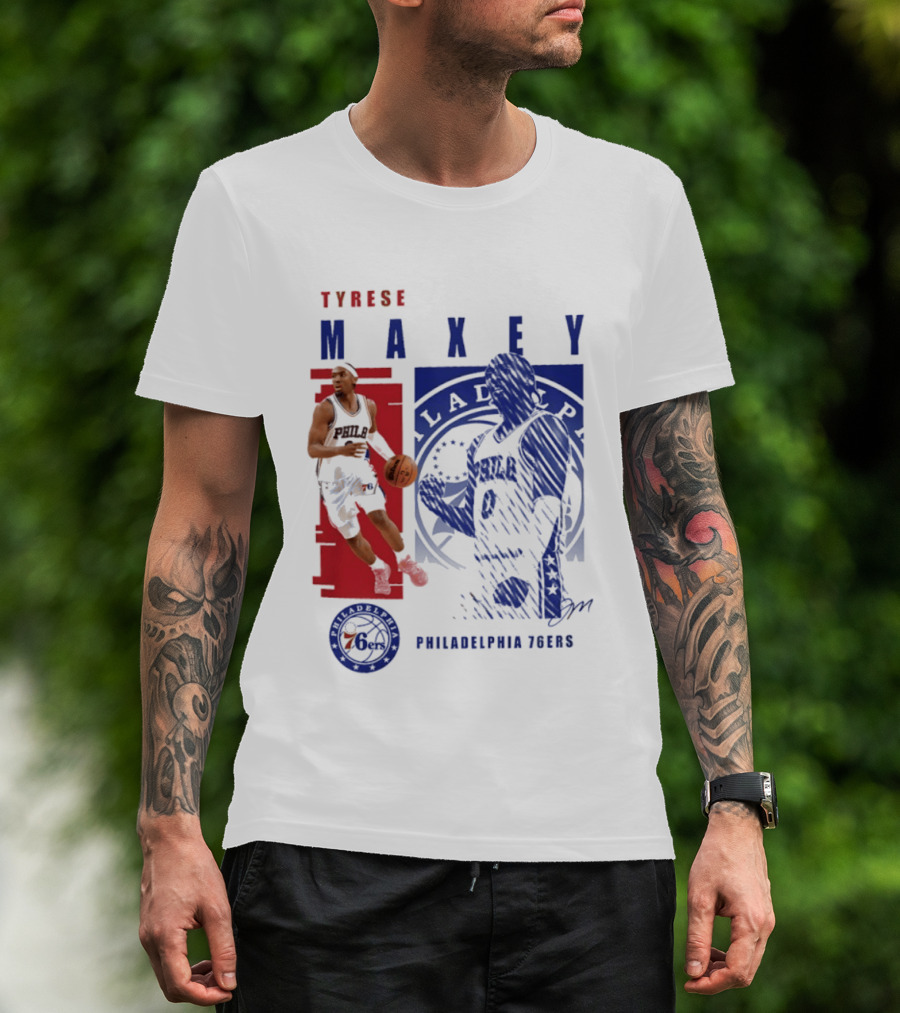 Tyrese Maxey Philadelphia 76ers NBA Highlights 2026 T-Shirt