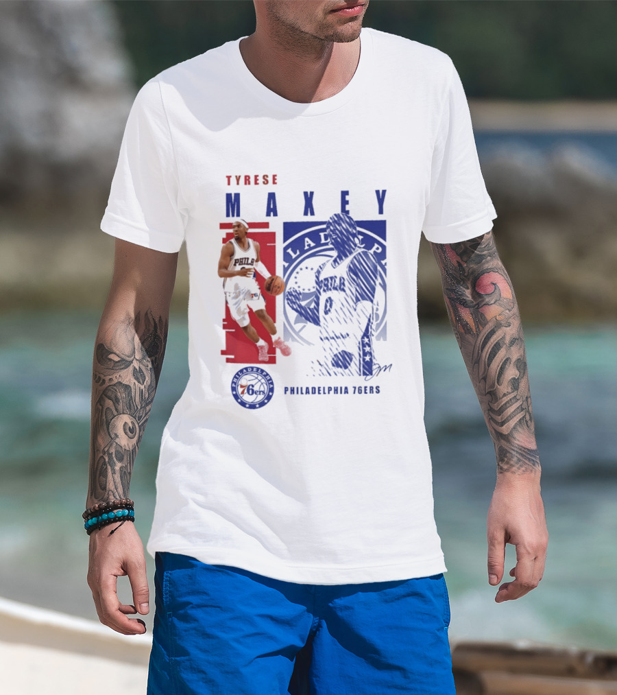 Tyrese Maxey Philadelphia 76ers NBA Highlights 2026 T-Shirt