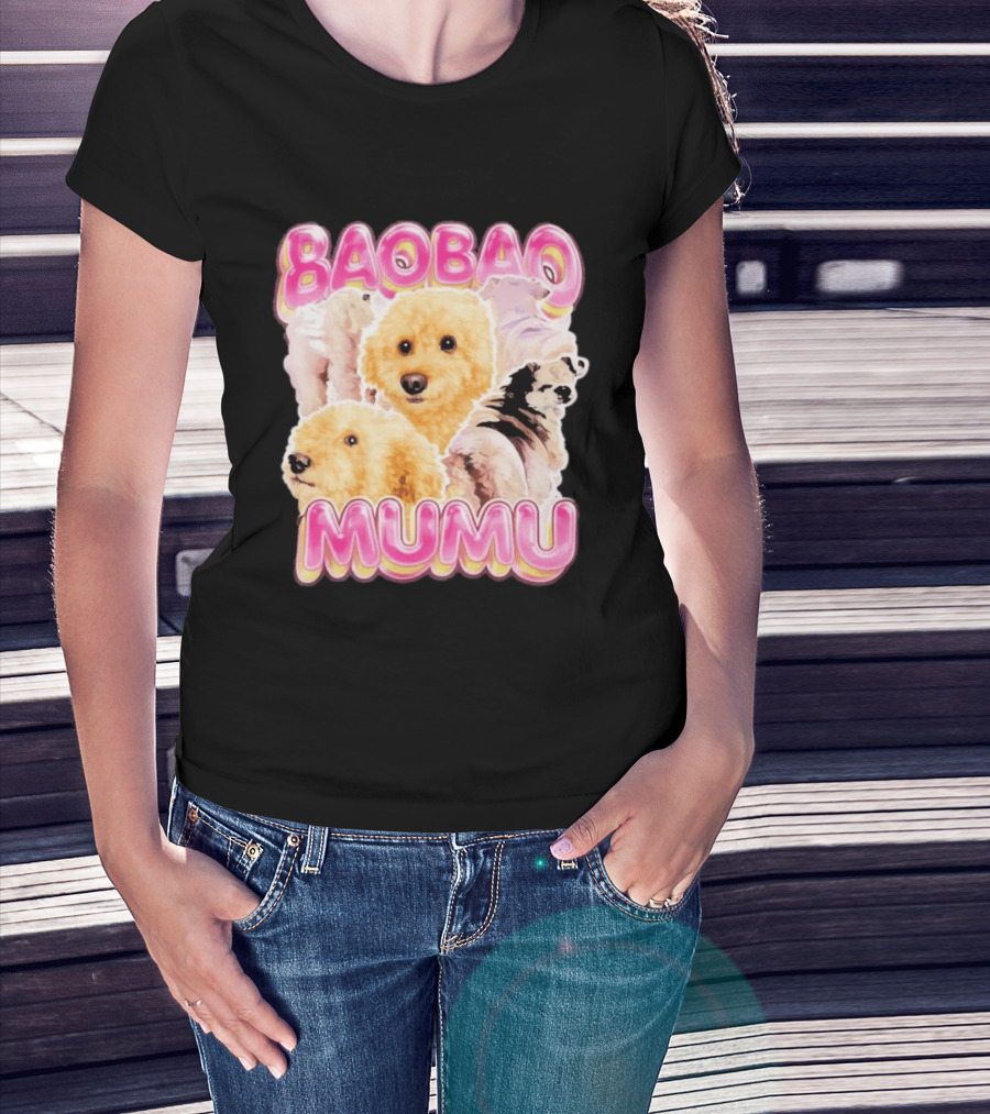 Baobao Mumu Poodle T-Shirt