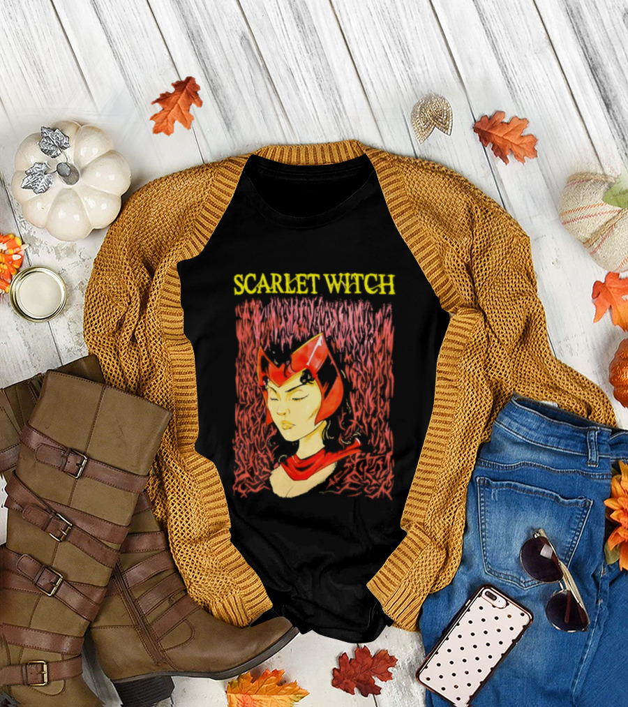 Scarlet Witch Marvel Comics Wanda Maximoff T-Shirt