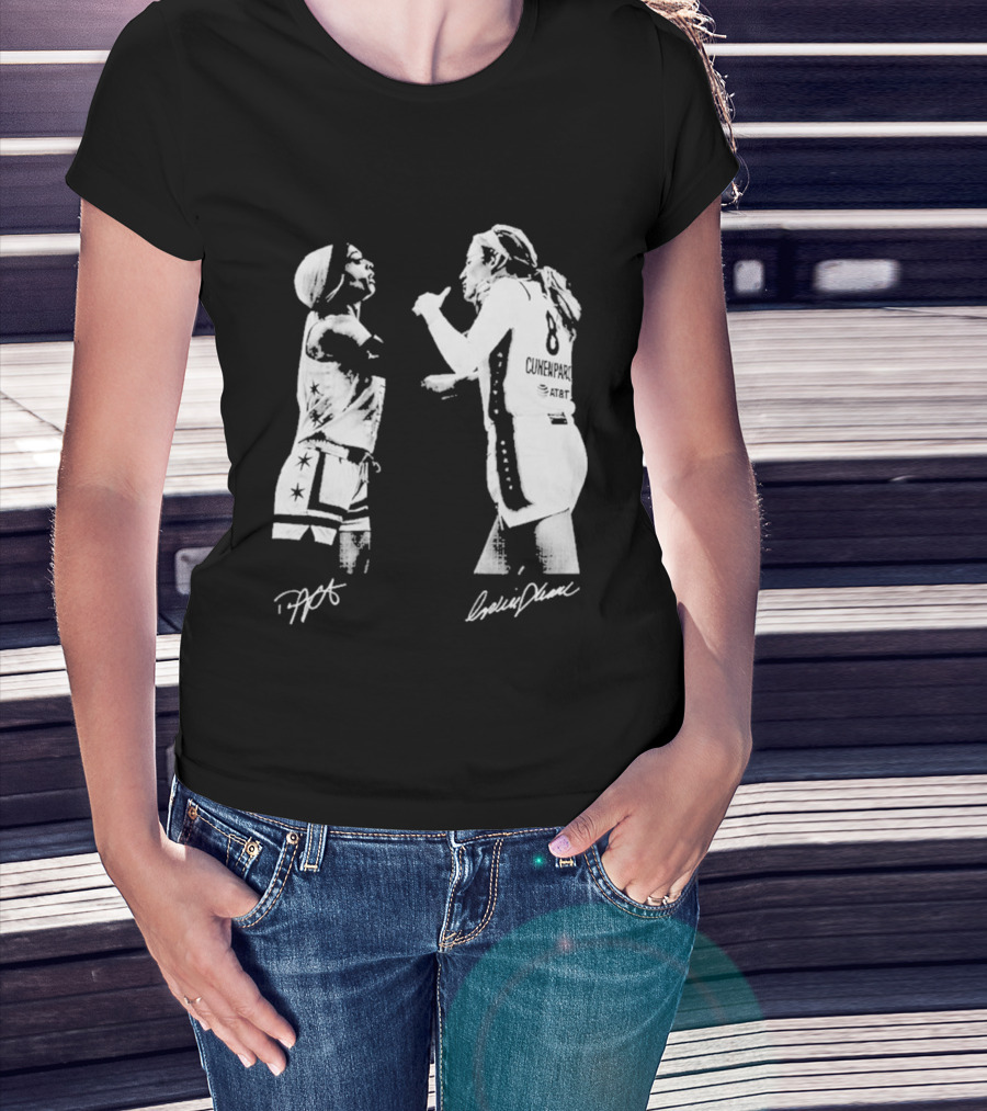 Sophie Cunningham DiJonai Is Dirty Rivalry Basketball Players Signature T-Shirt