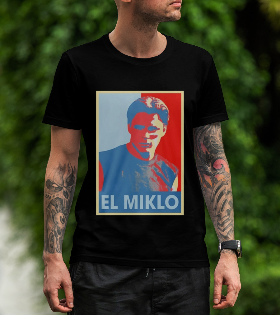El Miklo Blood In Blood Out Style Chicano Cinema T-Shirt
