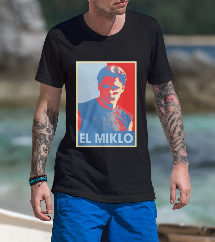 El Miklo Blood In Blood Out Style Chicano Cinema T-Shirt