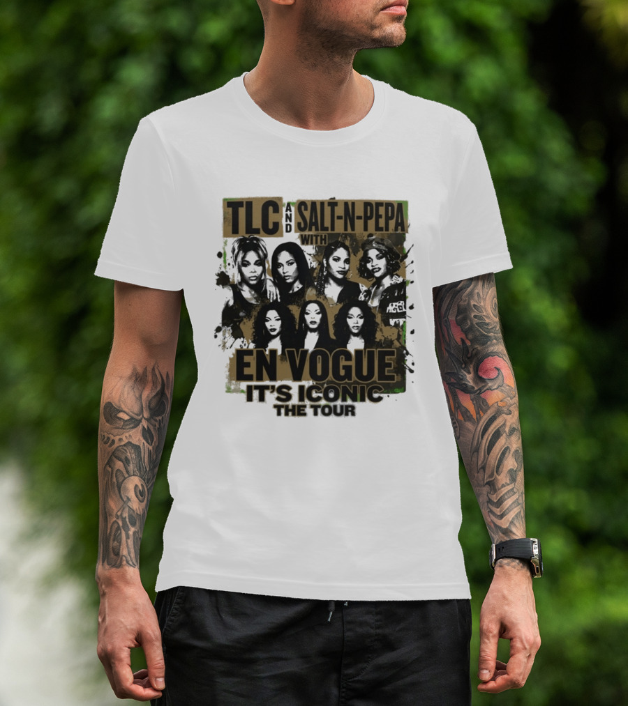 TLC Salt N Pepa With En Vogue It's Iconic The Tour T-Shirt
