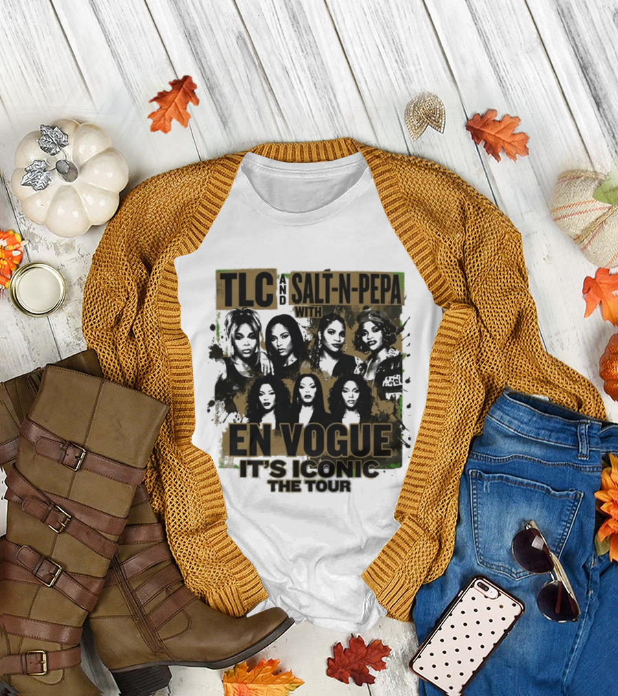 TLC Salt N Pepa With En Vogue It's Iconic The Tour T-Shirt