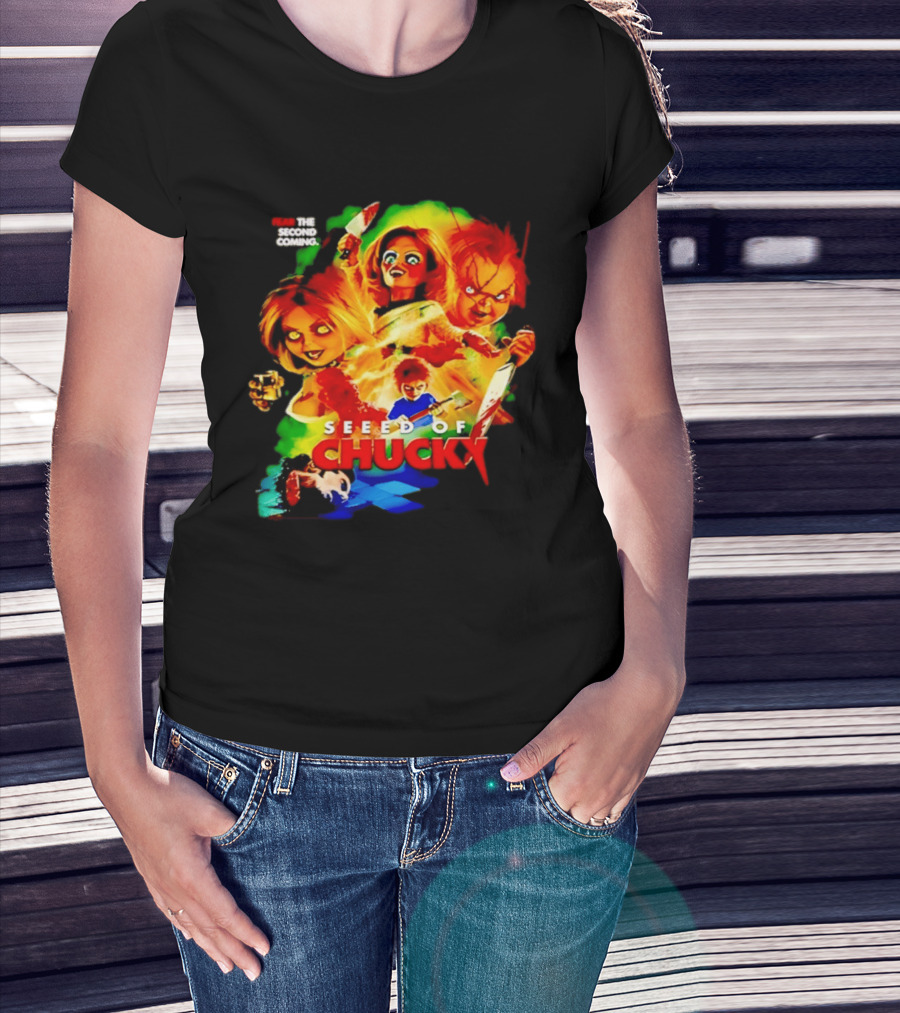 Fear The Second Coming Seed Of Chucky Chucky And Tiffany T-Shirt