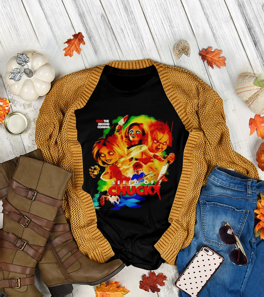 Fear The Second Coming Seed Of Chucky Chucky And Tiffany T-Shirt