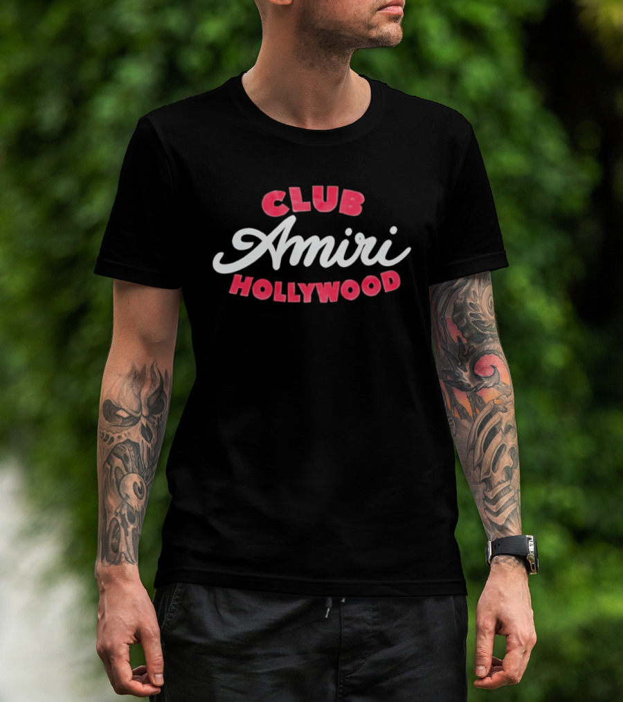 Amiri Club Hollywood T-Shirt